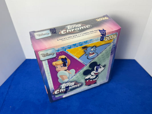 Disney Topps Chrome 2026 - MEGA BOX