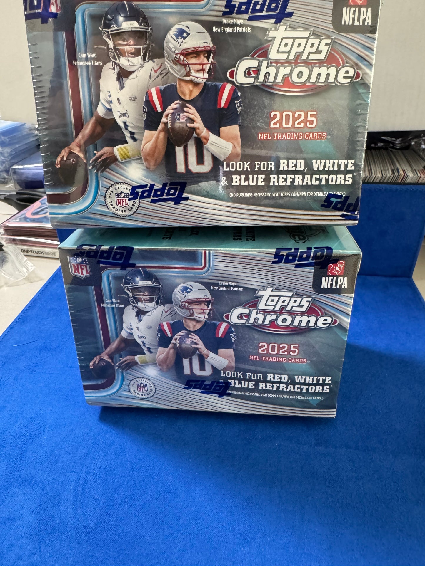 2x Blaster Boxes - 2025 Topps Chrome Football