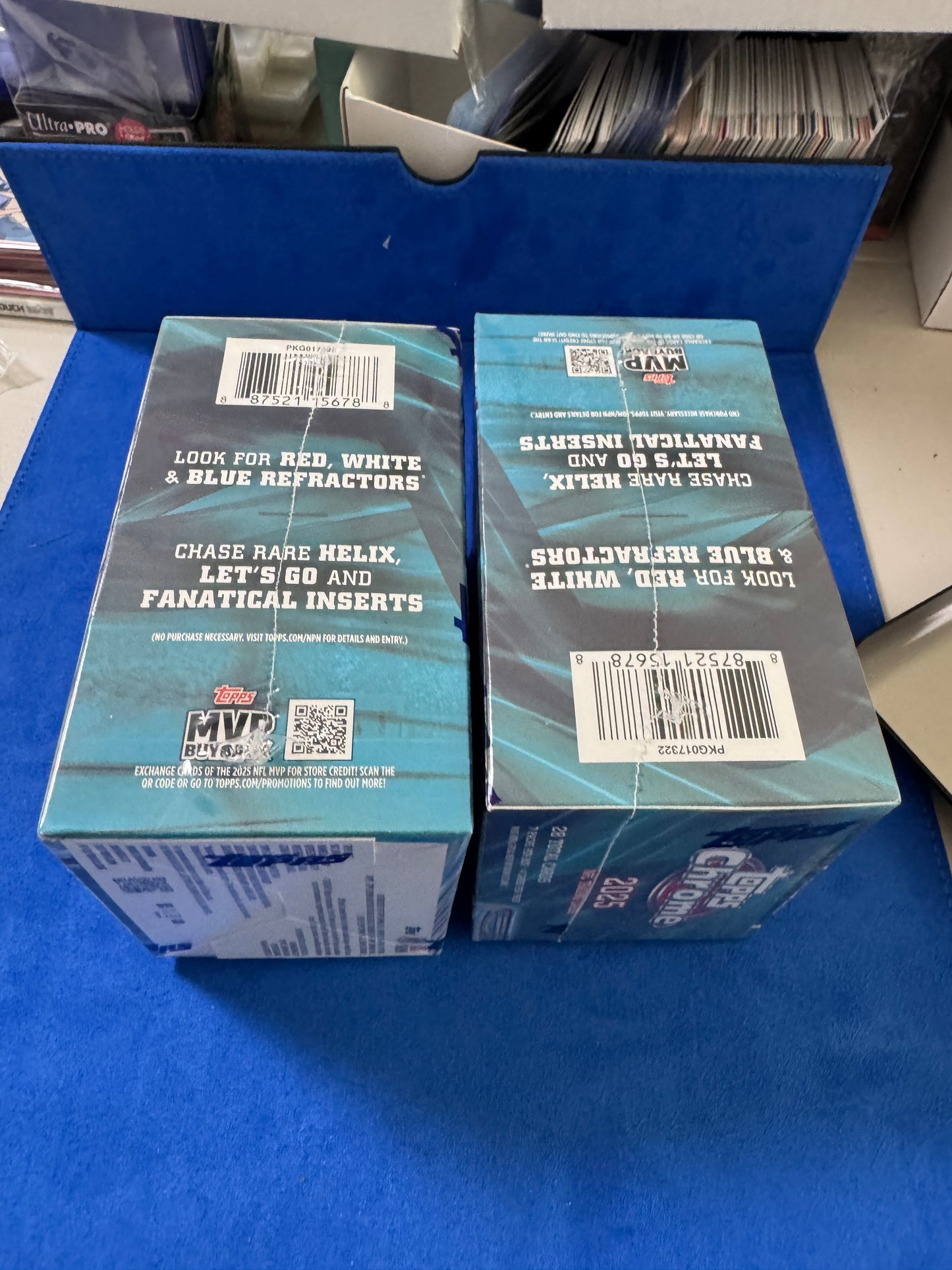 2x Blaster Boxes - 2025 Topps Chrome Football
