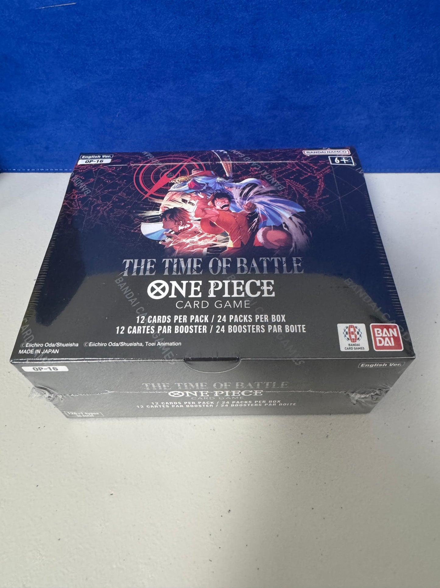ONE PIECE: THE TIME OF BATTLE OP-16 ENGLISH Booster Box